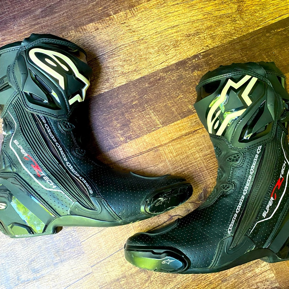 AlpineStars Mens SuperTech R Vented Boots